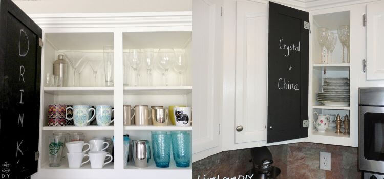How to Decorate Glass Cabinets in Kitchen